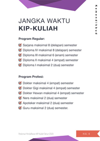 Pedoman kip k 2020 (5feb2020) | PDF