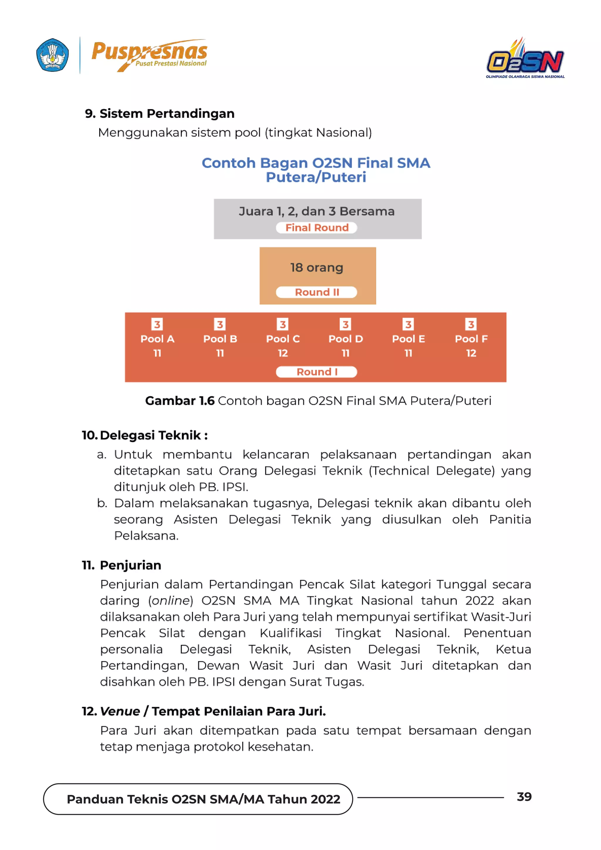 Panduan Teknis O2SN SMA/MA Tahun 2022 39
 