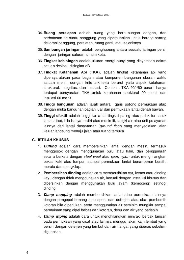 Pedoman pemeliharaan dan perawatan bangunan gedung