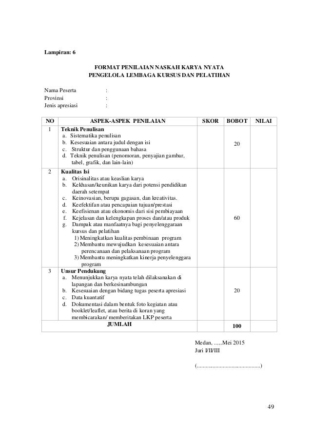 Aspek Penilaian Gambar Bercerita Pedoman penilaian apresiasi 2020 komplit Aspek Penilaian Gambar Bercerita Pedoman penilaian apresiasi 2020 komplit