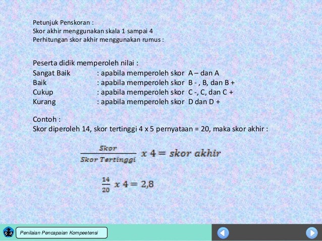 Pedoman Penilaian Dan Model Rapor Smk