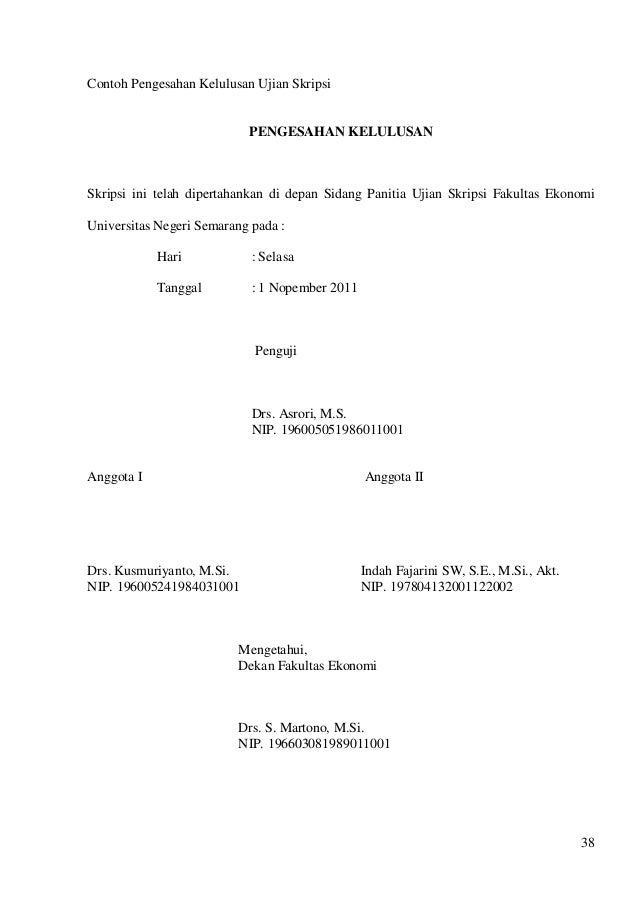 Pedoman Penulisan Skripsi Feunnes 2011