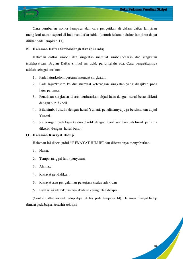 Pedoman penulisan skripsi stie's tahun 2015