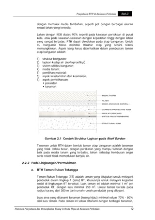 Pedoman Rth Pedoman penyediaan dan pemanfaatan ruang terbuka hijau di kawasan ...