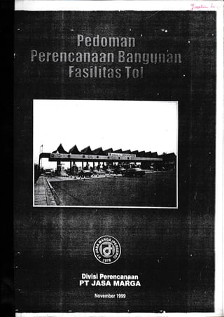 Pedoman Perencanaan Bangunan Fasilitas Tol