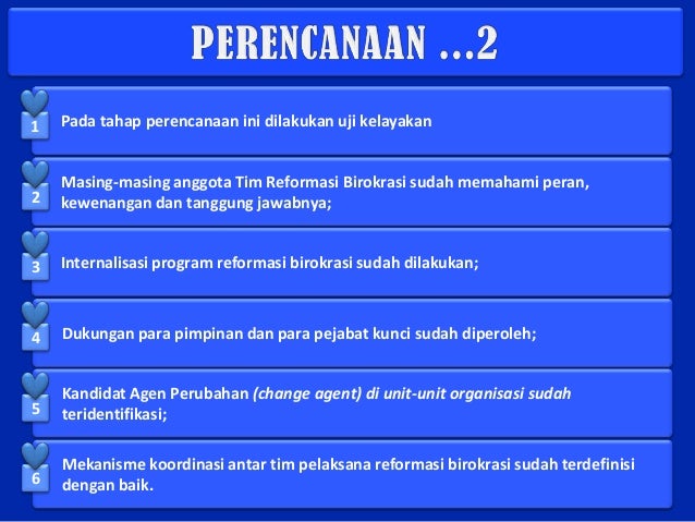 validasi acara berita Usulan Birokrasi Dokumen Reformasi Pedoman K/L Peyusunan