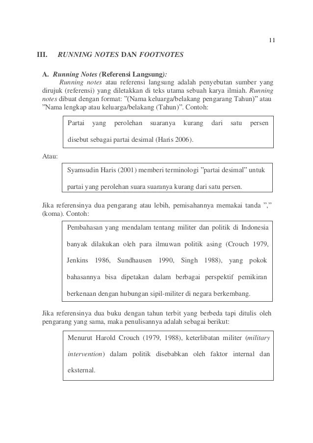 Pedoman Penulisan Karya Ilmiah