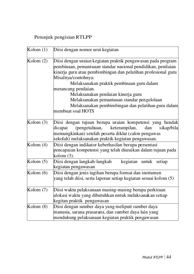 Contoh Rtl Diklat Media Pembelajaran