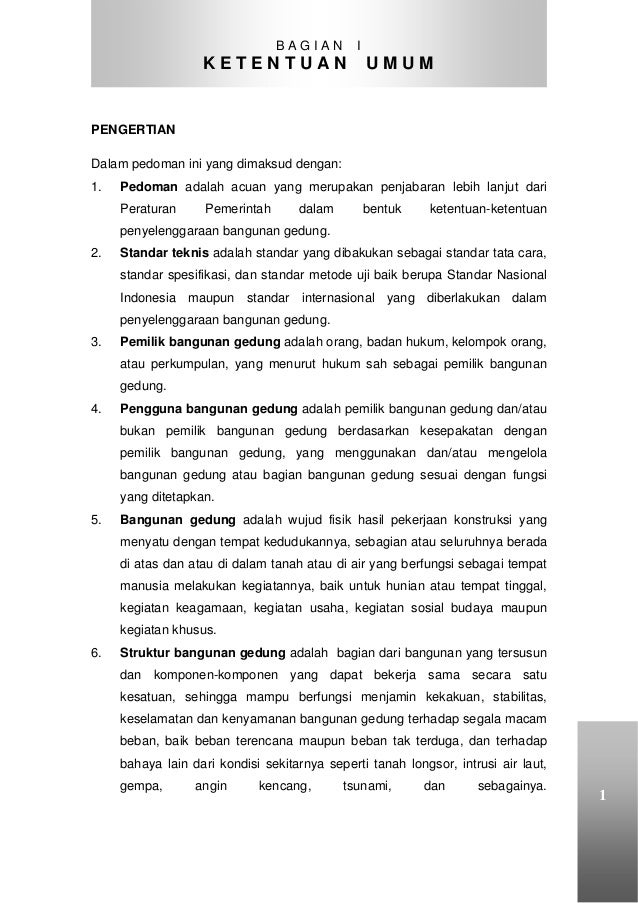 pedoman sertifikat laik fungsi bangunan gedung 14 638