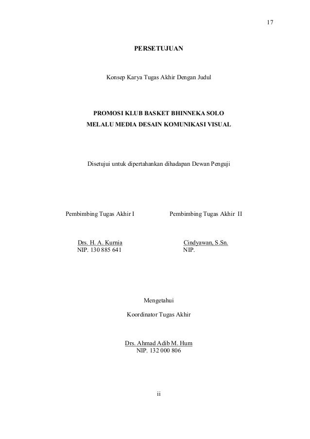 Skripsi Dkv Ide Judul Skripsi Universitas