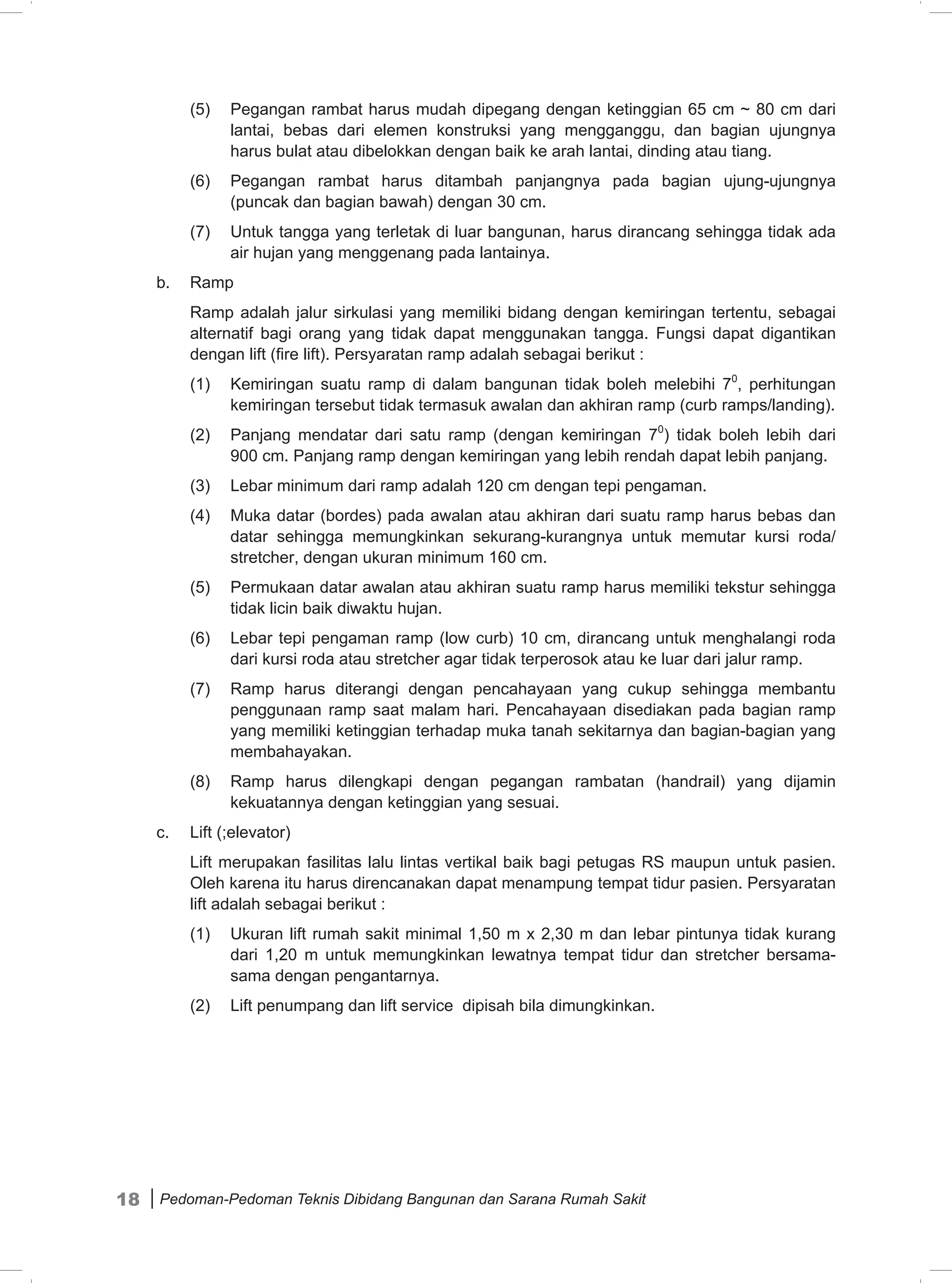 Pedoman Teknis Bangunan Sarana Rumah Sakit Pdf
