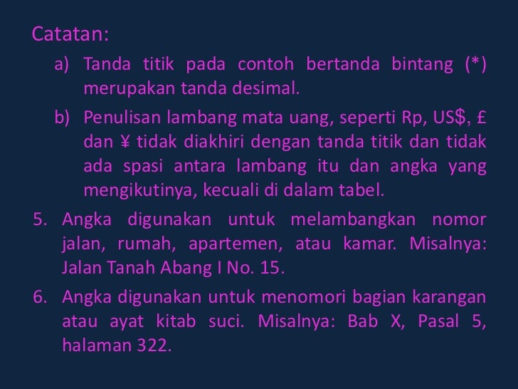 tabel 2 miliar pinjaman Pedoman Part EYD 2 Umum