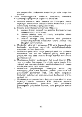 Program Ruang Rtbl Pedoman umum rtbl | PDF