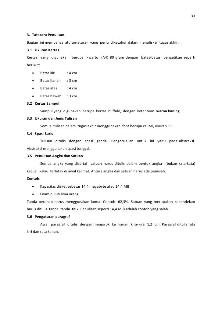 Pedoman usulan proposal ta dan laporan tugas akhir