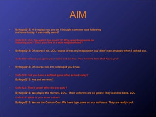 Pedophilia & The Internet