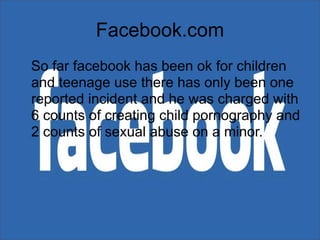 Pedophilia & The Internet