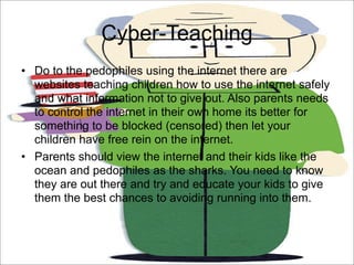 Pedophilia & The Internet