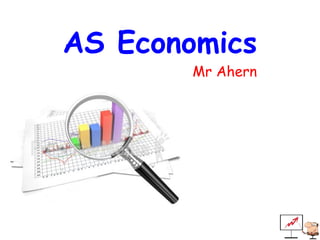 AS Economics 
Mr Ahern 
 