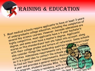 Training & Education
 