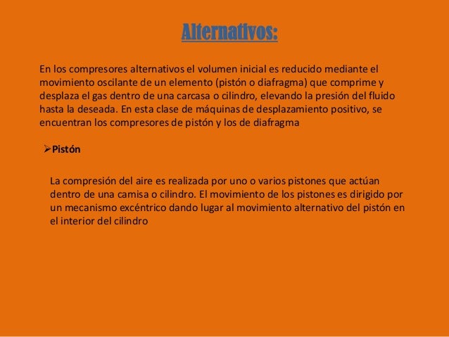 sistema de aire comprimido