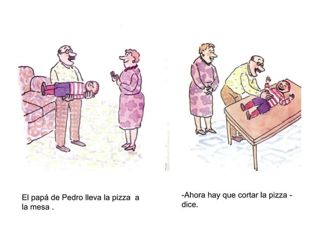 CUENTO PEDRO ES UNA PIZZA | PPT