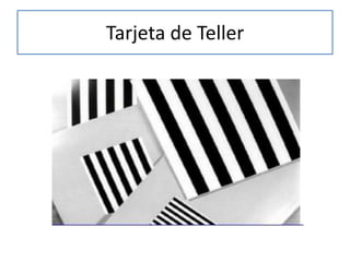 Tarjeta de Teller
 