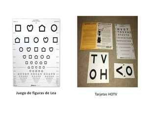 Tarjetas HOTV
Juego de figuras de Lea
 