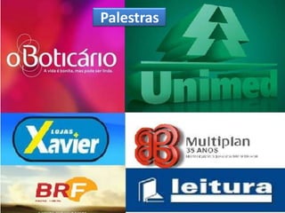 Palestras
 