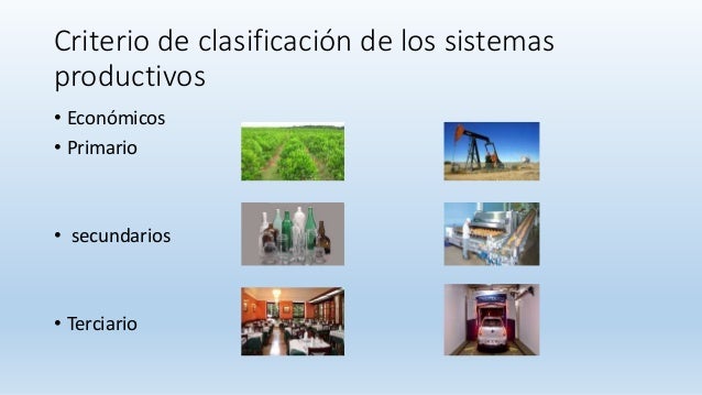 Sistema de produccion