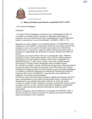 Plano Gestão Prof Pedro Elias