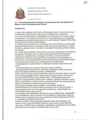 Plano Gestão Prof Pedro Elias