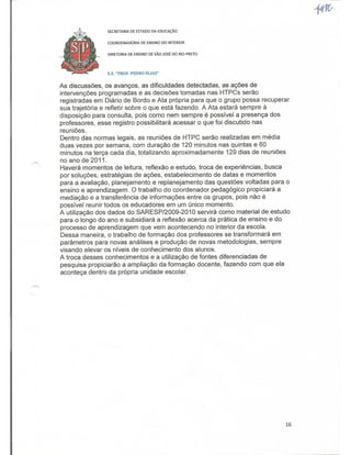 Plano Gestão Prof Pedro Elias