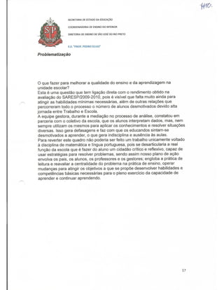 Plano Gestão Prof Pedro Elias