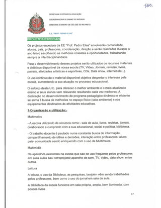 Plano Gestão Prof Pedro Elias
