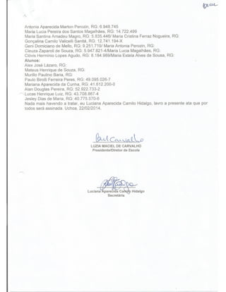 Plano Gestão Prof Pedro Elias