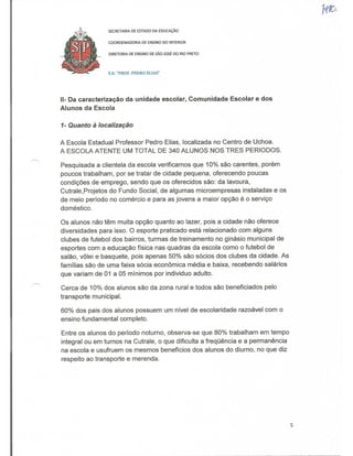 Plano Gestão Prof Pedro Elias