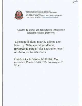 Plano Gestão Prof Pedro Elias