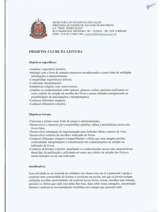 Plano Gestão Prof Pedro Elias