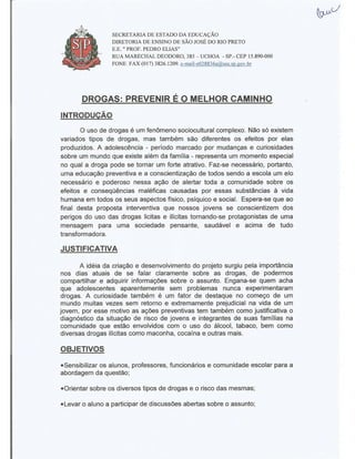 Plano Gestão Prof Pedro Elias