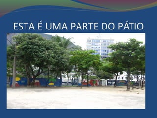 ESTA É UMA PARTE DO PÁTIO
 