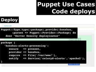 Puppet Camp Berlin 2015: Puppet at the center of everything - with a ...