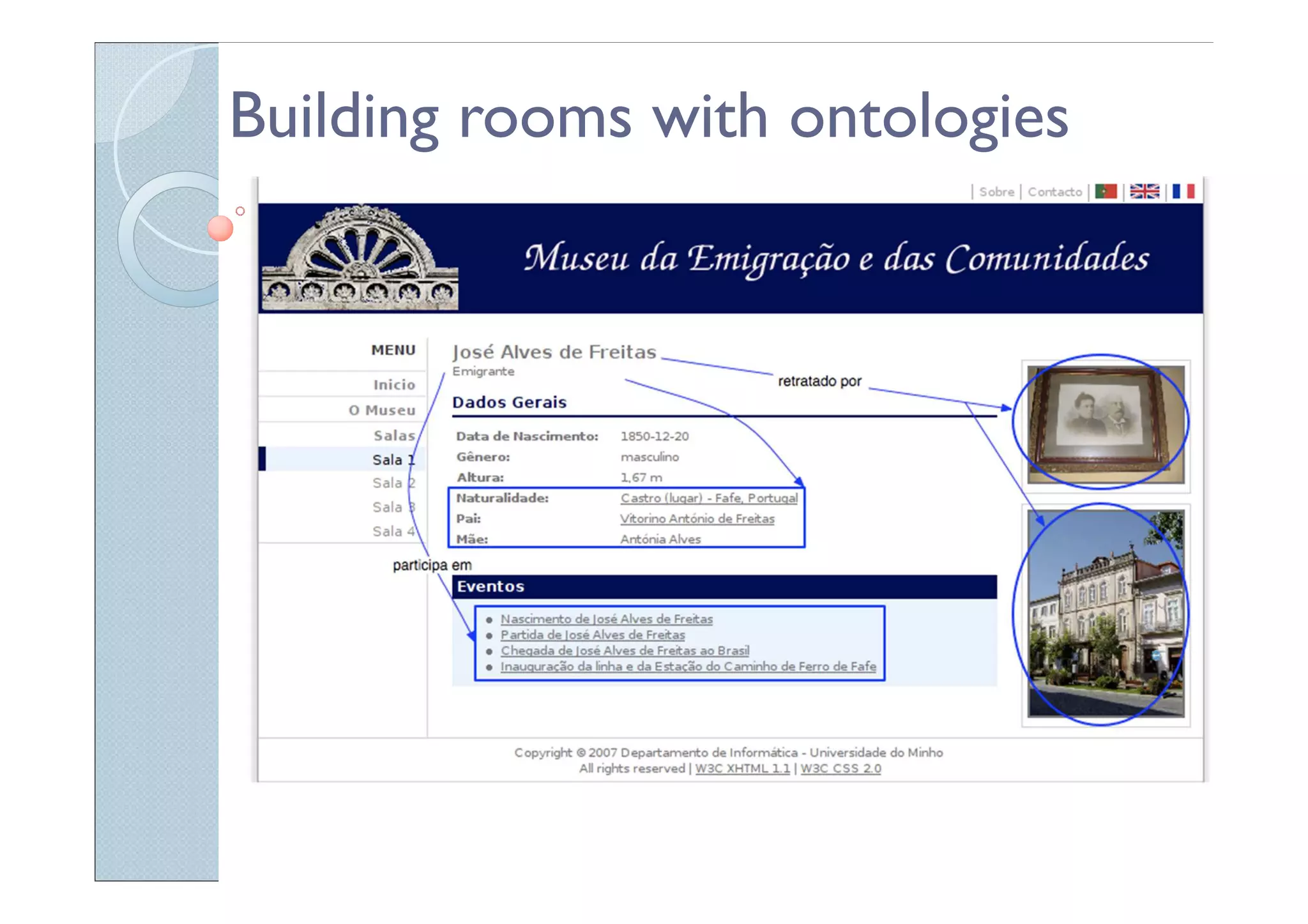 Building rooms with ontologies
 