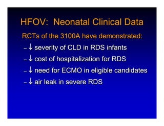 High Frequency Ventillation