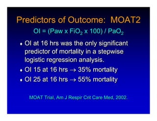 High Frequency Ventillation