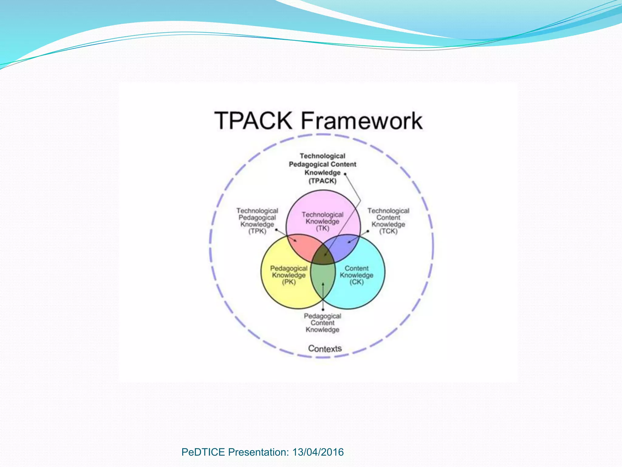 PeDTICE Presentation: 13/04/2016
 