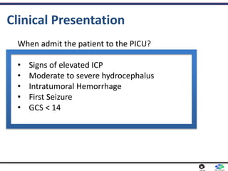 Pediatric Supratentorial Tumors / Tumores Supratentoriais Pediátrico | PPTX