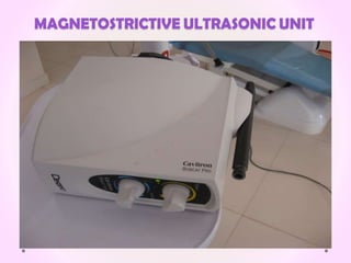 MAGNETOSTRICTIVE ULTRASONIC UNIT
 