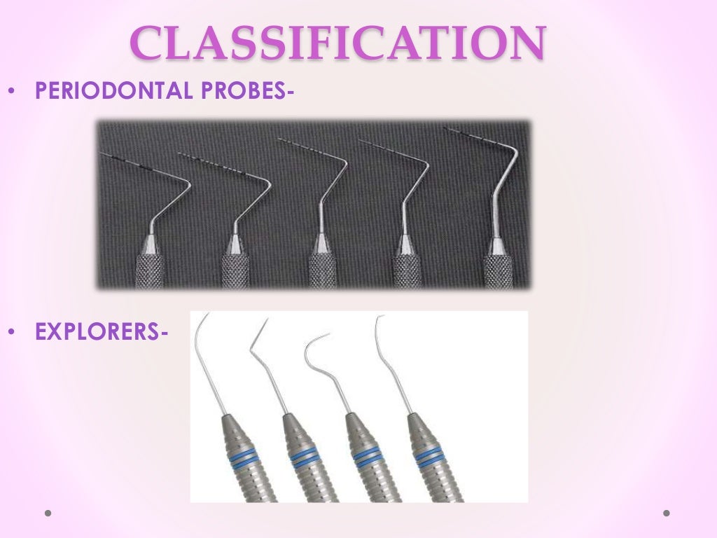 periodontal instruments and their uses