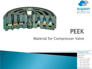 Material for Compressor Valve
 
