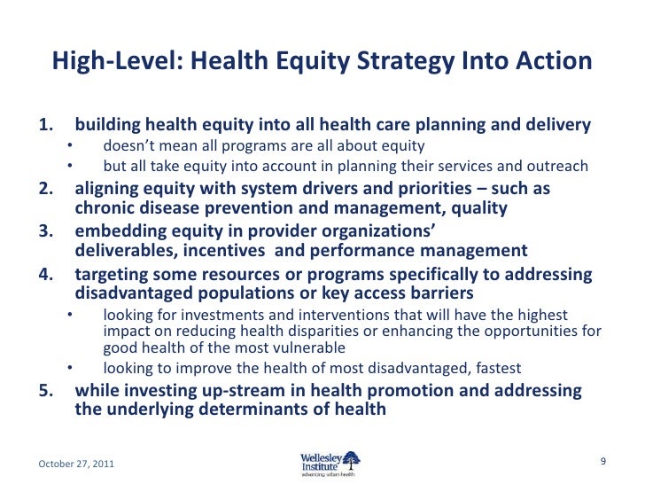 Advancing Health Equity Building on CommunityBased Innovation